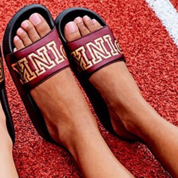 Vs Victoria’s Secret Pink Slide Ruby & Gold S 5/6 - Picture 6 of 6